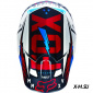 Козырек к шлему Fox V2 Vicious Helmet Visor Blue/White