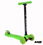 Самокат 3-х кол. свет. колеса до 25 кг MG008A
