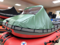 Носовой тент MISHIMO 370 LITE/PRO/LITE DF зеленый